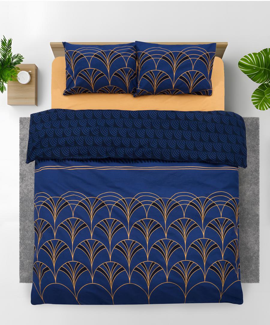 Heinner Lenjerie kingsize, bumbac,132 TC, Wave