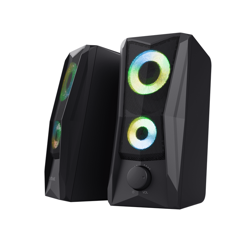 Boxe Trust GXT 606 Javv RGB, 12W, negru