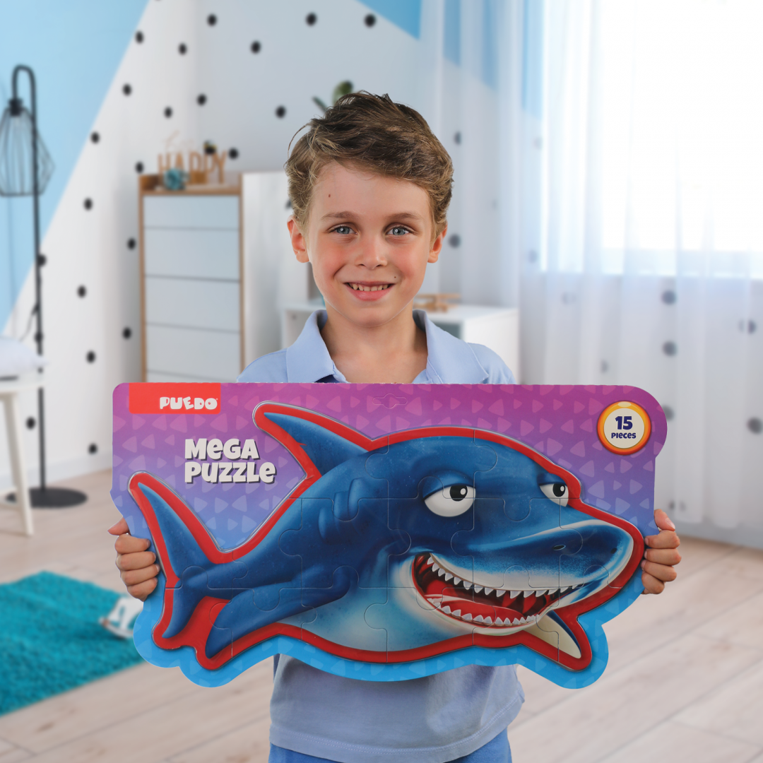 Puedo Toys PUZZLE MEGA, 15 PIESE