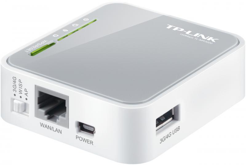 RESIGILAT | Router Wireless TP-Link TL-MR3020, WI-FI, Single-Band - imagine 2 - RESIGILAT