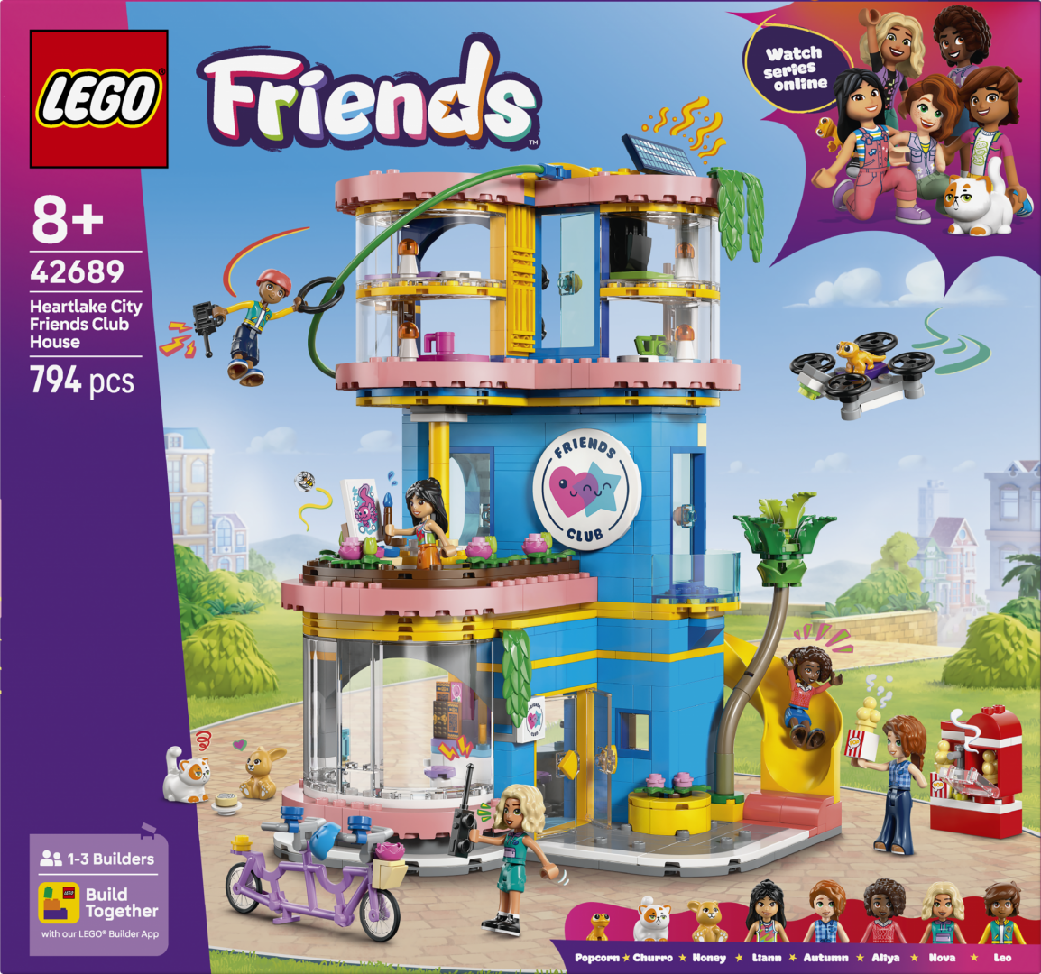 Clubul Prieten. din Heartlake LEGO42689 (clubul Prietenilor din Orasul Heartlake LEGO42689)