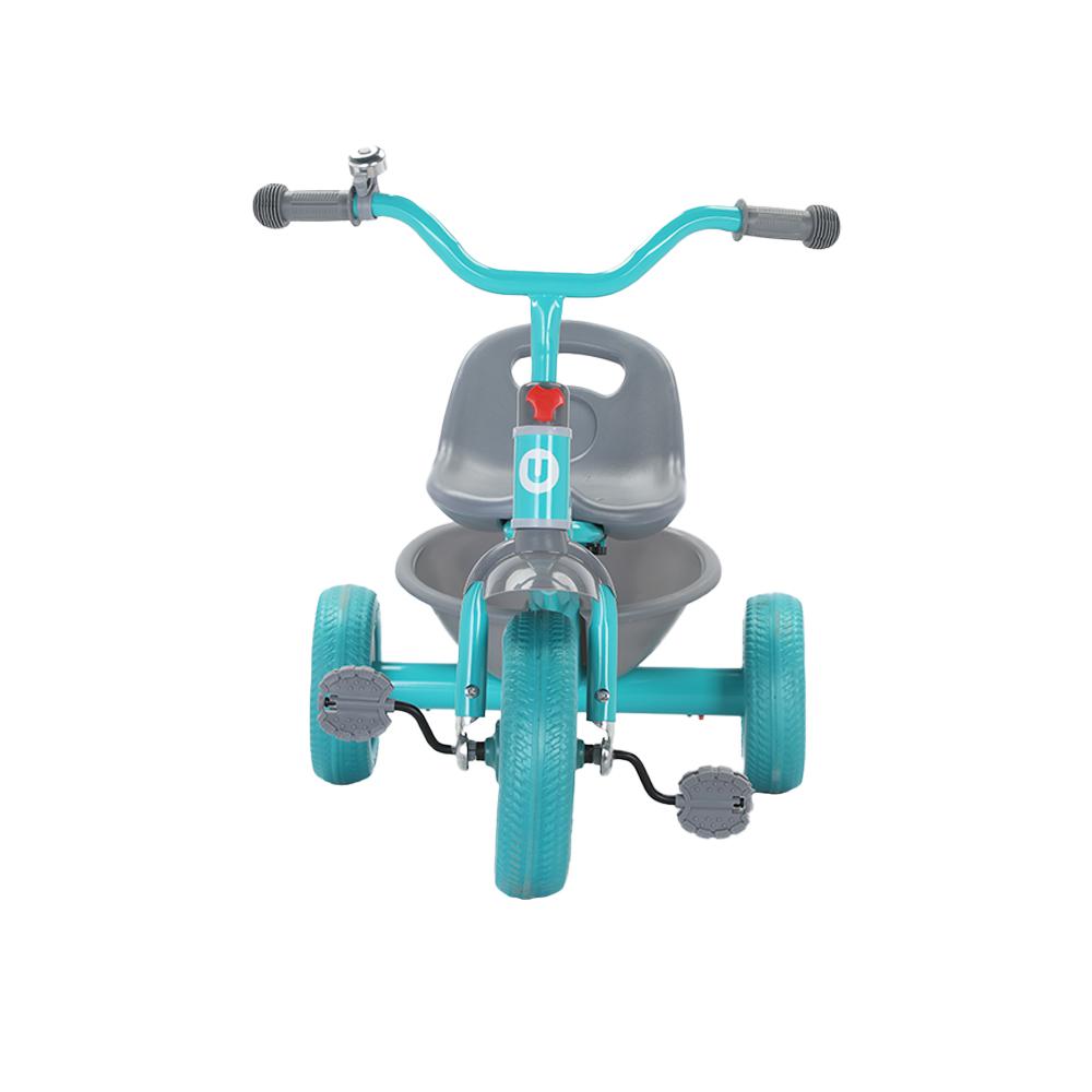 Tricicleta cu pedale U-Grow, verde (Tricicleta cu pedale verde/turcoaz)