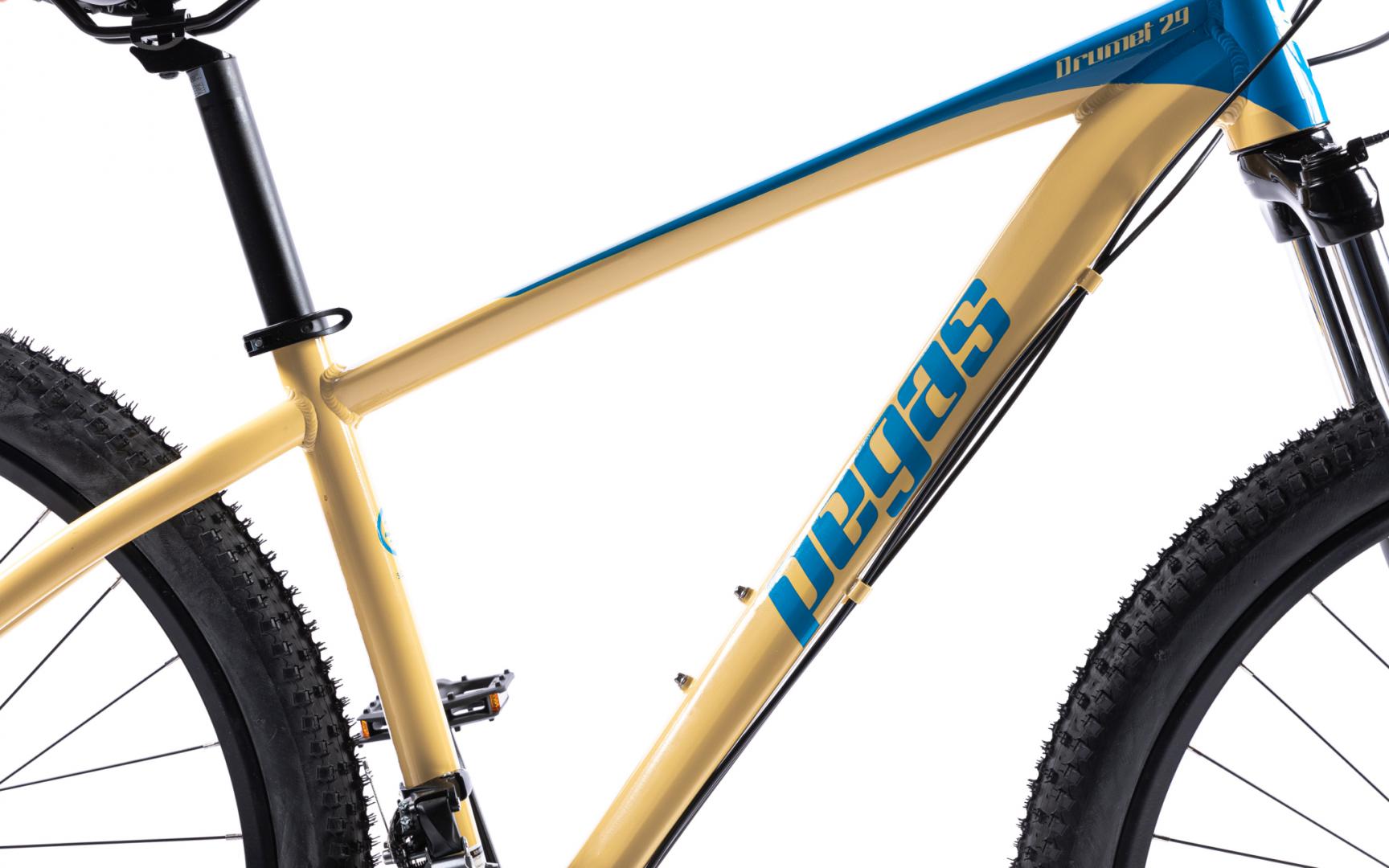 Bicicleta MTB Pegas DRUMET M 29'' GALBEN LAGUNA - ALBASTRU
