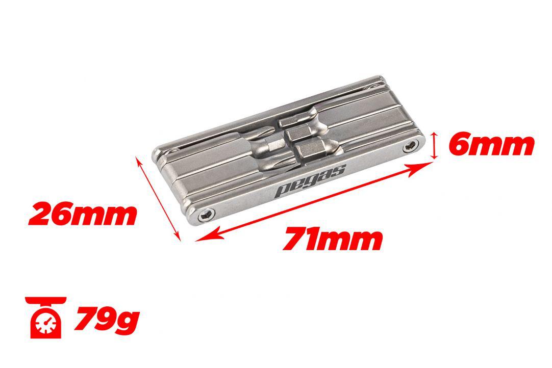 Mini set scule Pegas 8 in 1