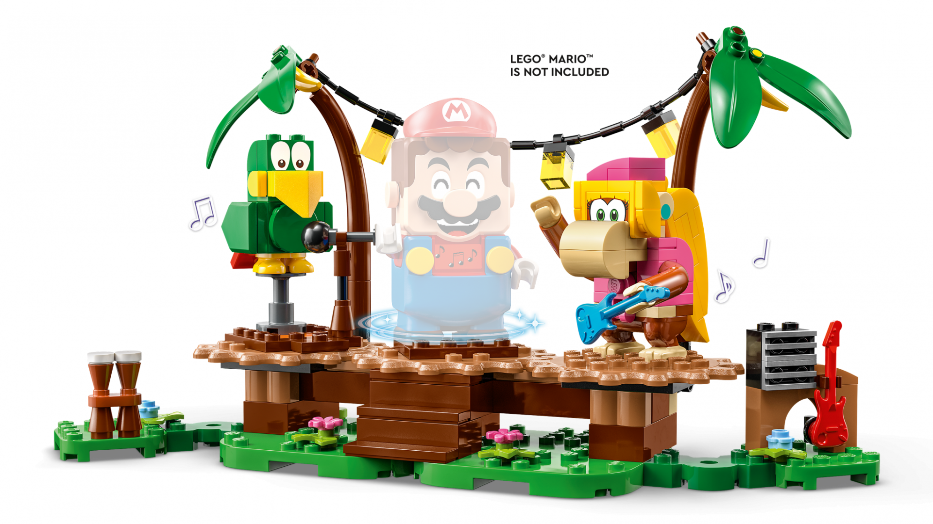 Concertul Dixie Kong in JUNGLA,LEGO71421