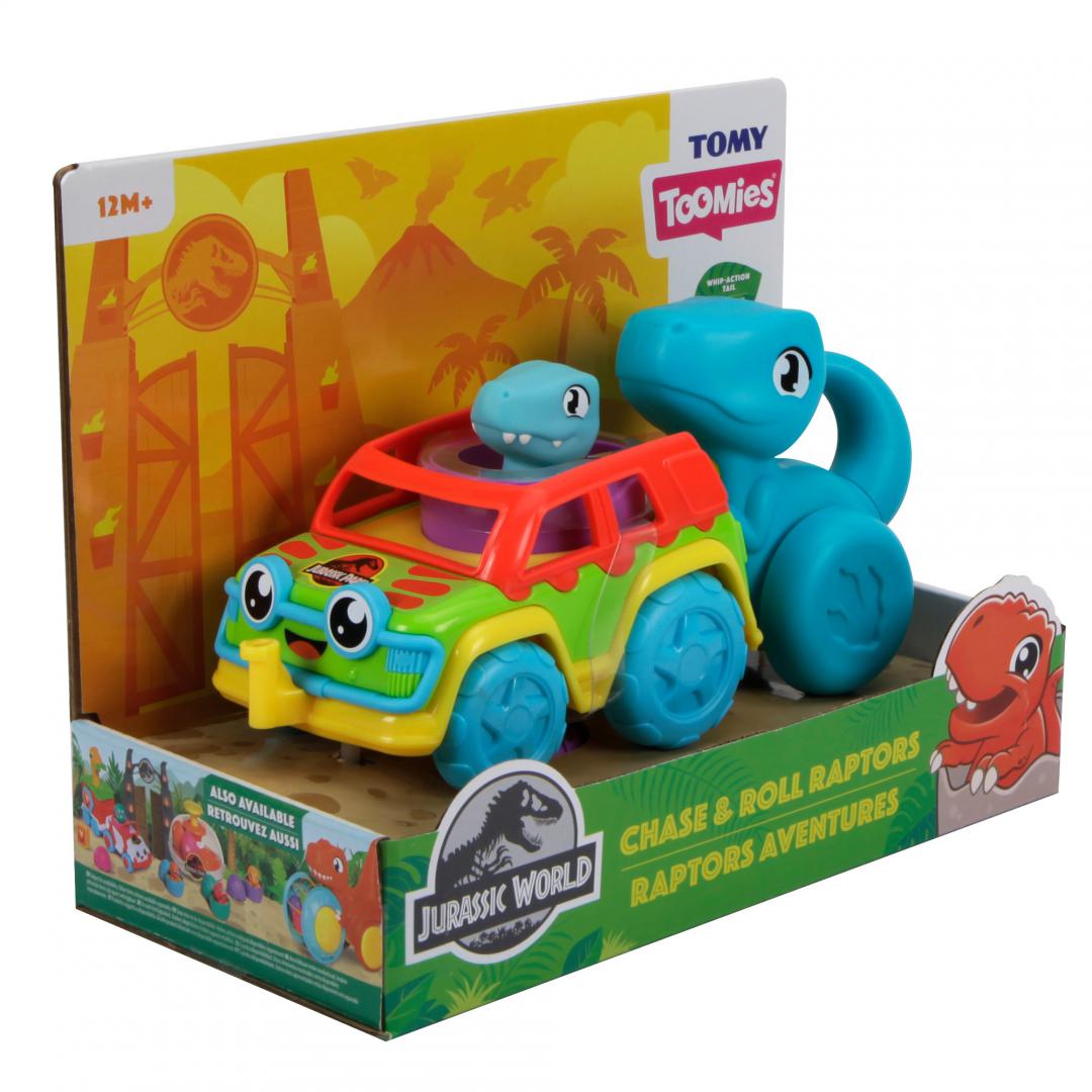 Tomy JURASSIC WORLD CHASE AND ROLL, AVENTURA