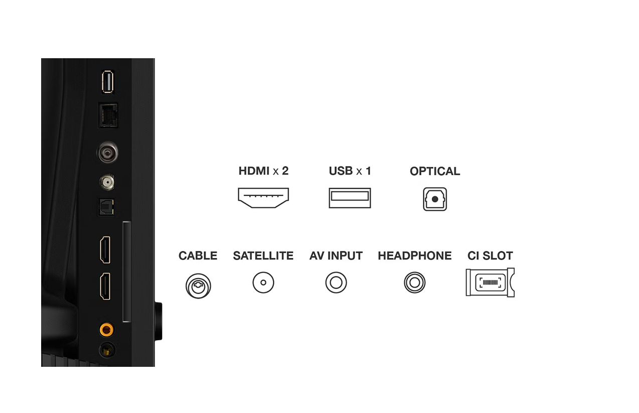 QLED TV FHD 43''(108cm) TCL 43S59K