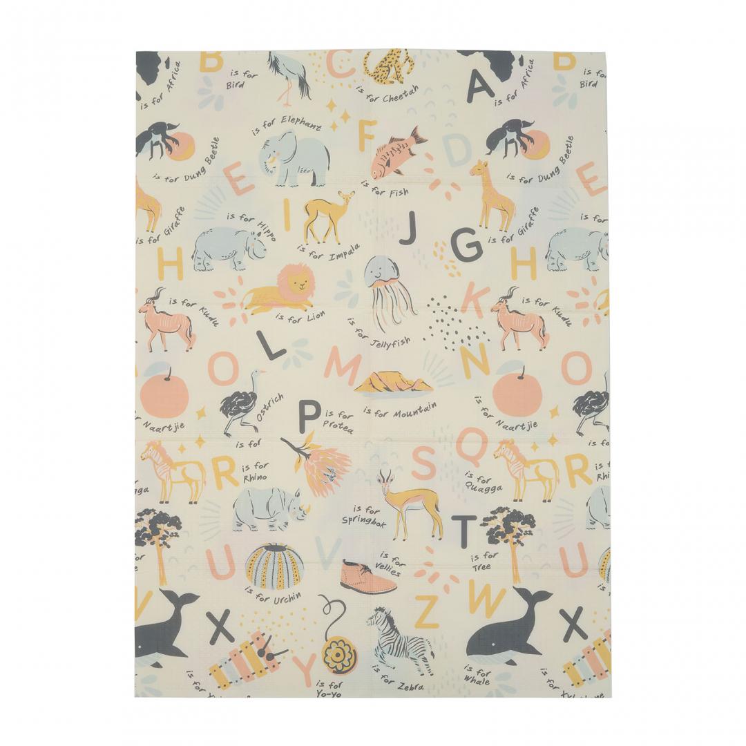 Covor de joaca120*180*1cm,alfabet,U-Grow