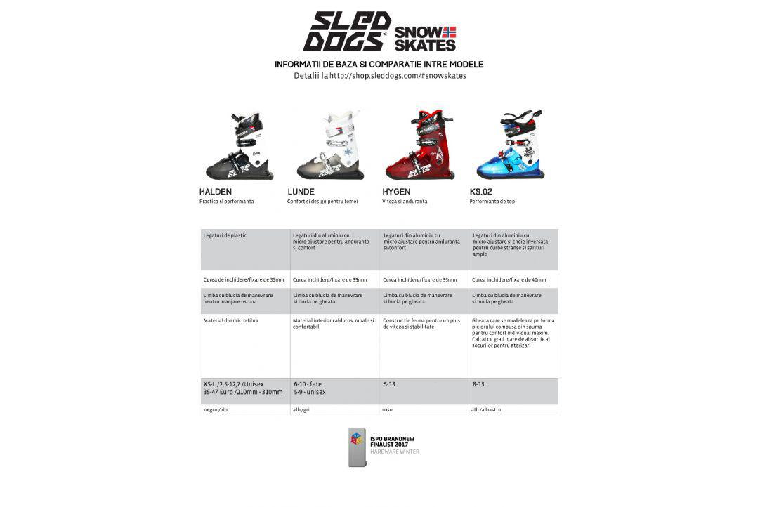 SNOWSKATES SLED DOGS K9.02- 270 mm, 42