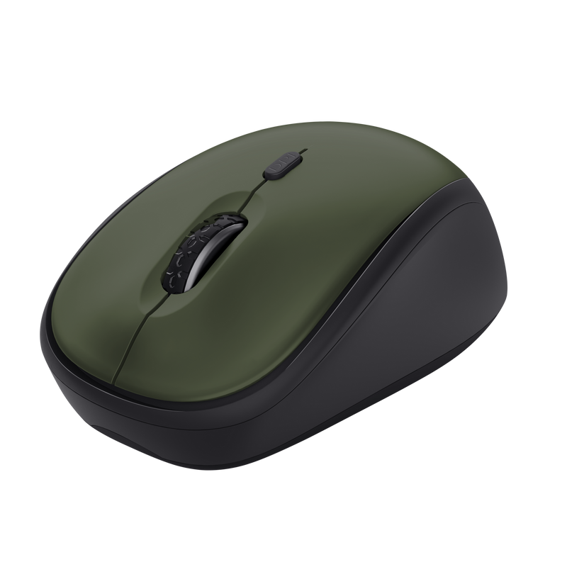 Kit Geanta de laptop Trust Bologna pentru laptop-uri cu diagonala de pana la 16", mouse Trust wireless, verde