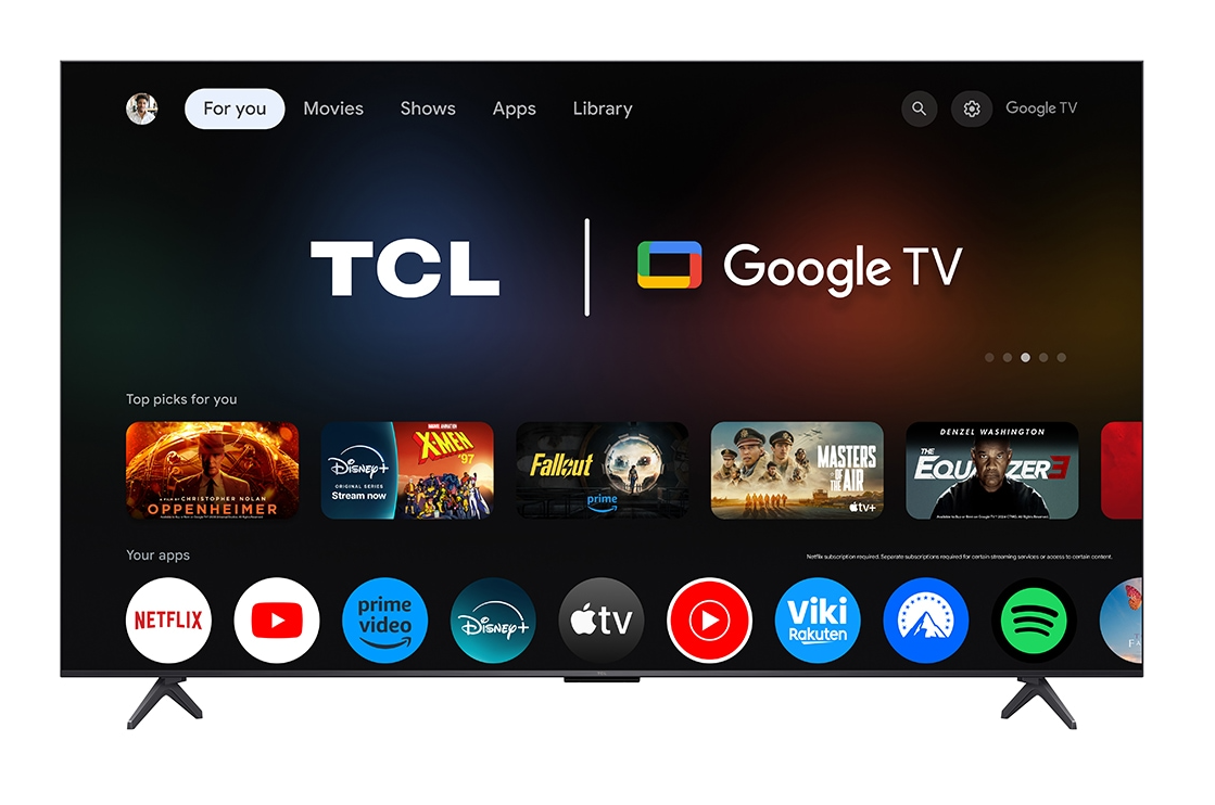 Mini LED TV 4K 55''(139 cm) TCL 55C69KS