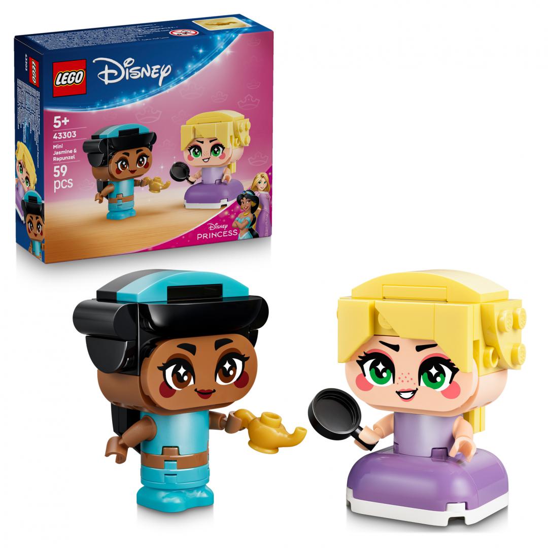 Miniprint.jasmine si Rapunzel LEGO43303 (miniprintesele Jasmine si Rapunzel LEGO43303)