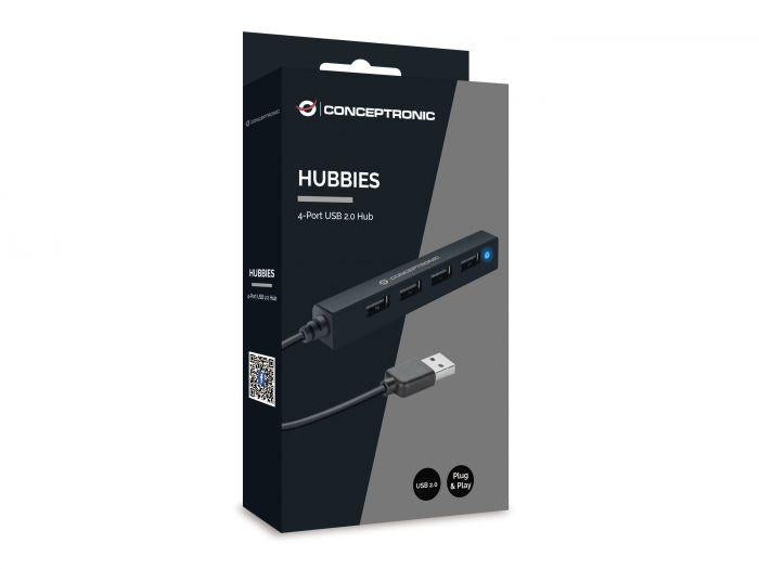 Conceptronic USB Hub 4PORT HUBBIES05B (Hub USB Conceptronic Hubbies)
