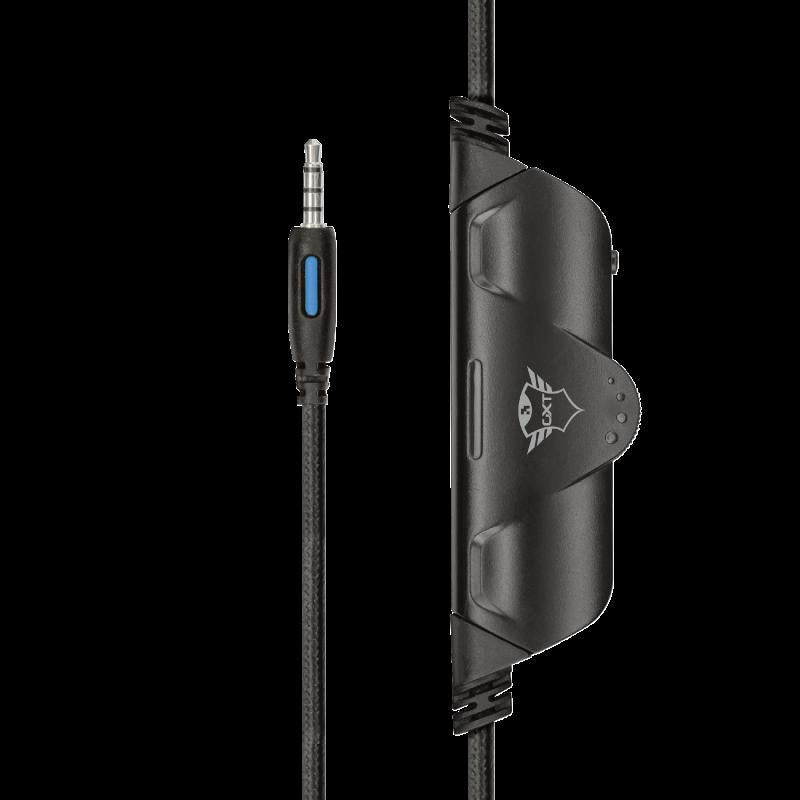 Casti Trust GXT 488 Forze cu fir, negru