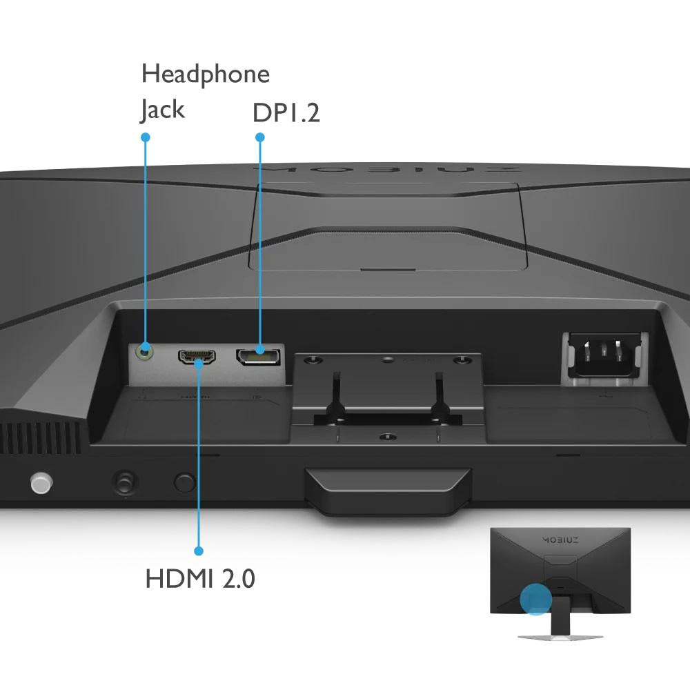 Monitor BenQ 23.8" EX240N, Diagonal (inch): 23.8, Diagonal (cm): 60.5, Aspect ratio: 16:9, Panel: VA, Resolution: 1920x1080, Refresh Rate: 165Hz, Response time GtG: 4ms, Response time MPRT: 1ms, Brightness (max): 250 cd/㎡, Contrast (static) : 3000:1, View
