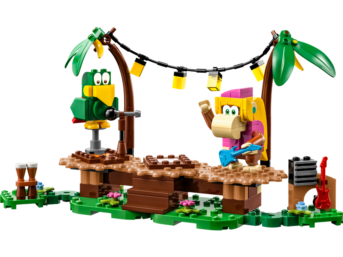 Concertul Dixie Kong in JUNGLA,LEGO71421