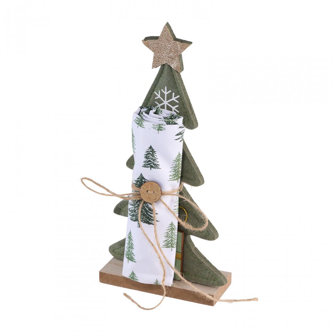 Set 2piese:decoratiune; prosop bucatarie (Set 2piese:decoratiune; prosop bucatarie Tree)