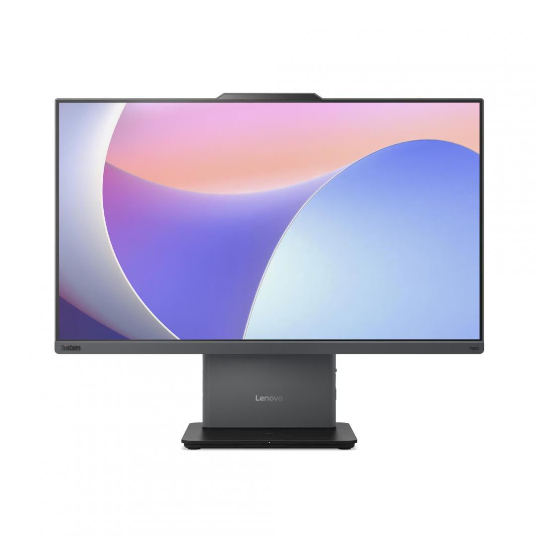 All-in-One Business Lenovo ThinkCentre neo 50a 27 Gen 5 AIO cu procesor Intel Core 7 240H pana la 5.2GHz, 27 inch, Full HD, 32GB DDR5, Intel Graphics, FreeDos, Grey, 3 ani garantie