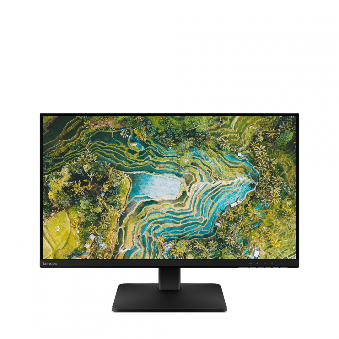 Monitor 27" Lenovo L27qe, LED, In-Plane Switching, 2560x1440; 100Hz; 16:9; Anti-glare; Display color: 16.7 Million; Color Gamut: 99% sRGB, 4ms (Extreme Mode) / 6ms (Normal Mode) / 14ms (Off Mode), 250 cd/m² cd/m², 1000:1 static, 178° / 178°, Video Connect