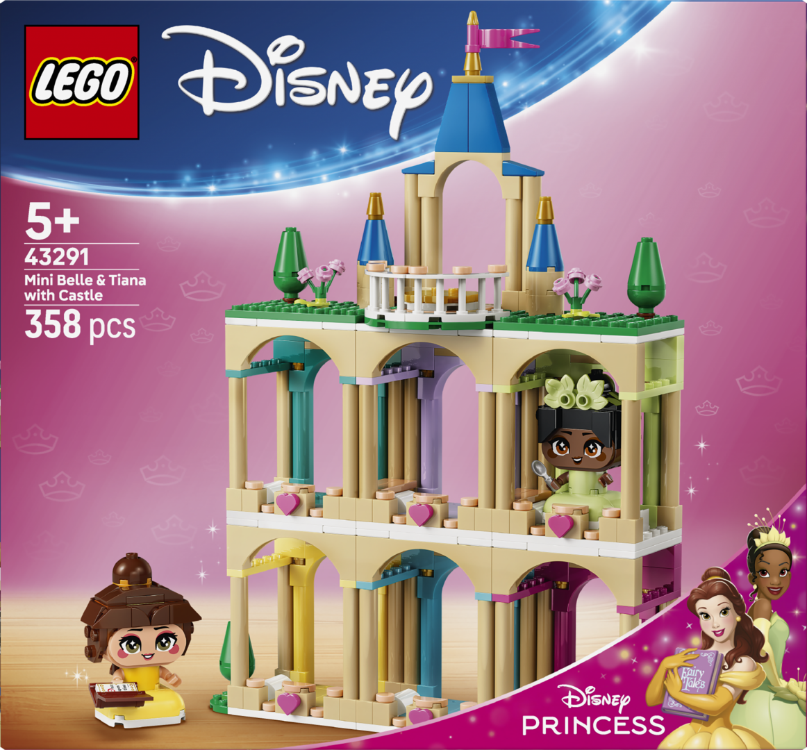 MINIPRINTESELE BELLE SI TIANA LEGO43291