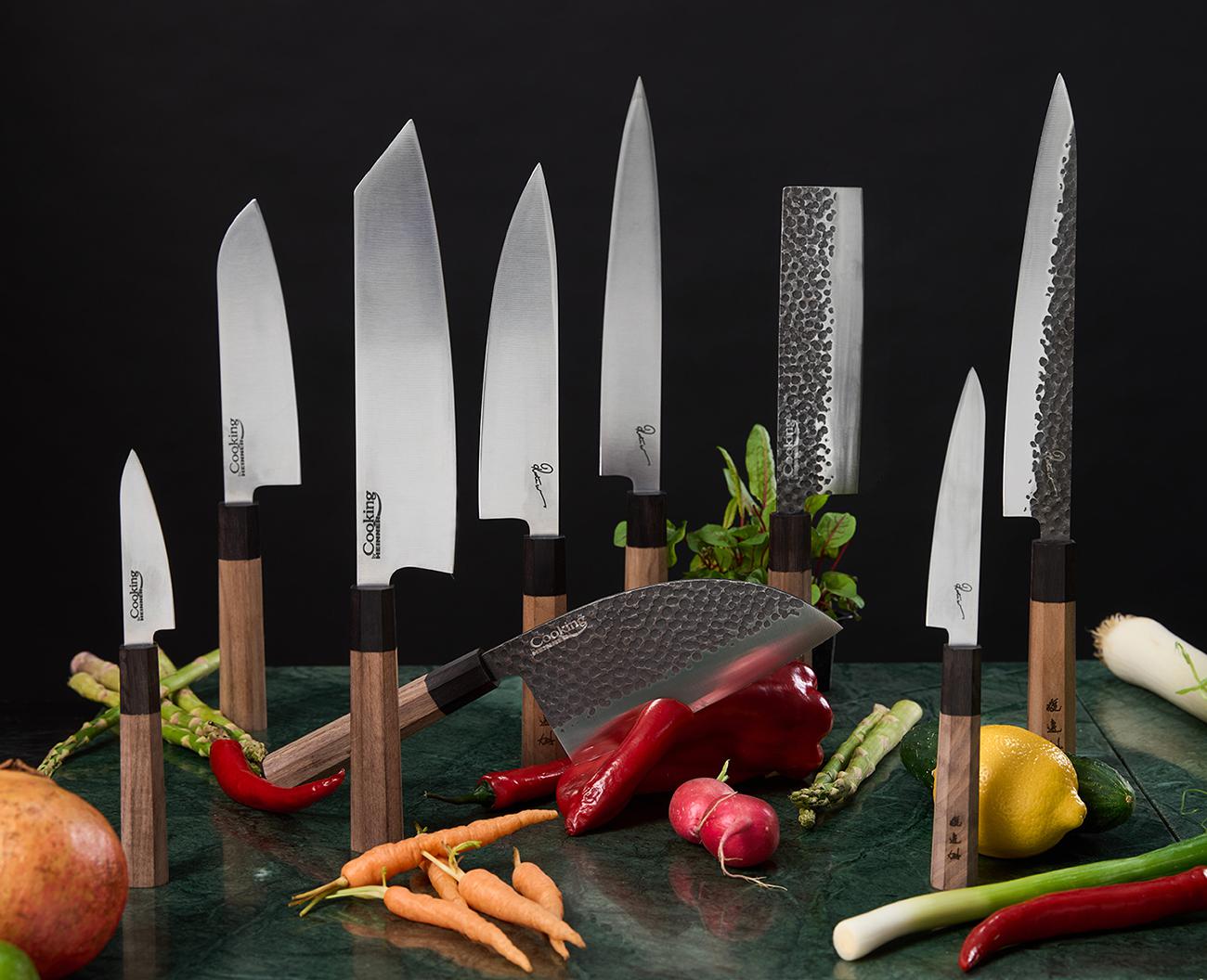 CUTIT GYUTO 23 CM, RIKITO WATANABE, SAMURAI GOURMET, COOKING BY HEINNER