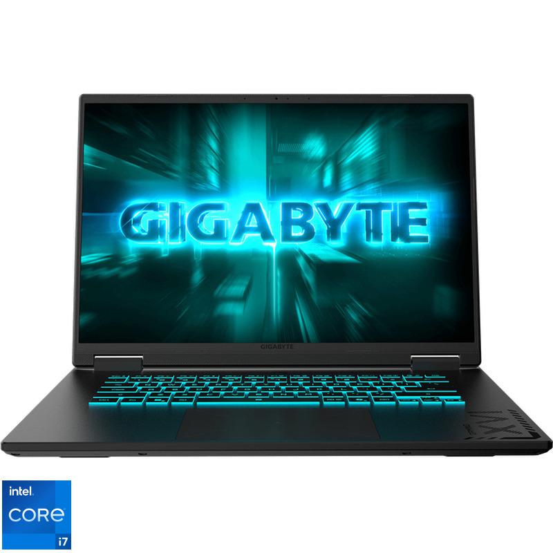 Laptop Gaming GIGABYTE A16, cu procesor Intel Core i7-13620H, 16'' IPS, 16 GB DDR5, 1 TB SSD, NVIDIA GeForce RTX 5060, 8GB GDDR7, Fara OS, 2 ani Garantie