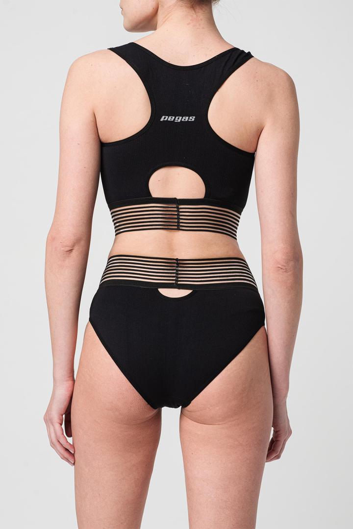 BUSTIERA PEGAS BLACK-M