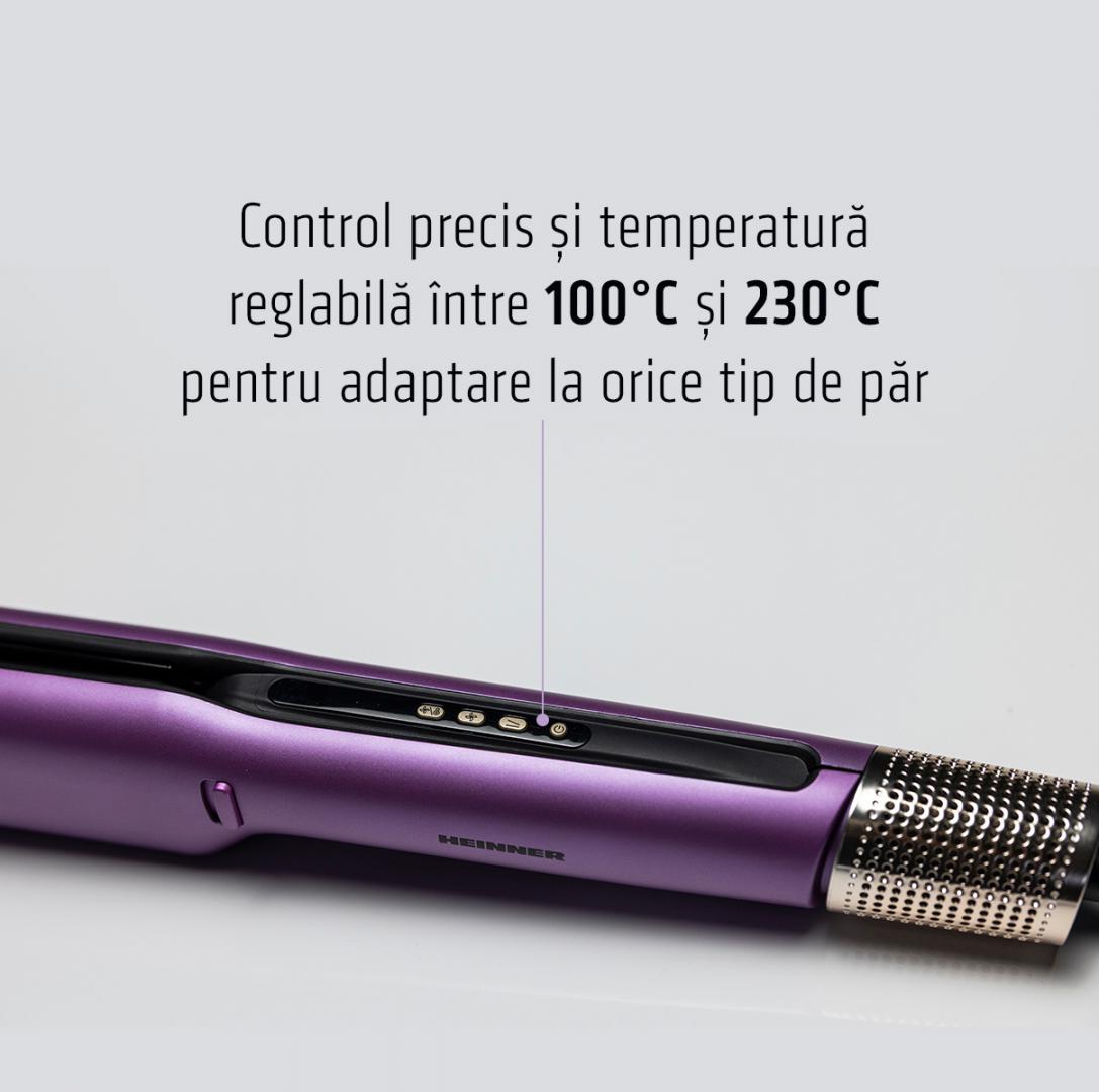 Placa de Par Heinner HHS-Y2IN1BLDC-PP (placa de Indreptat Parul cu Aer Cald Profesionala Heinner HHS-Y2IN1BLDC-PP)