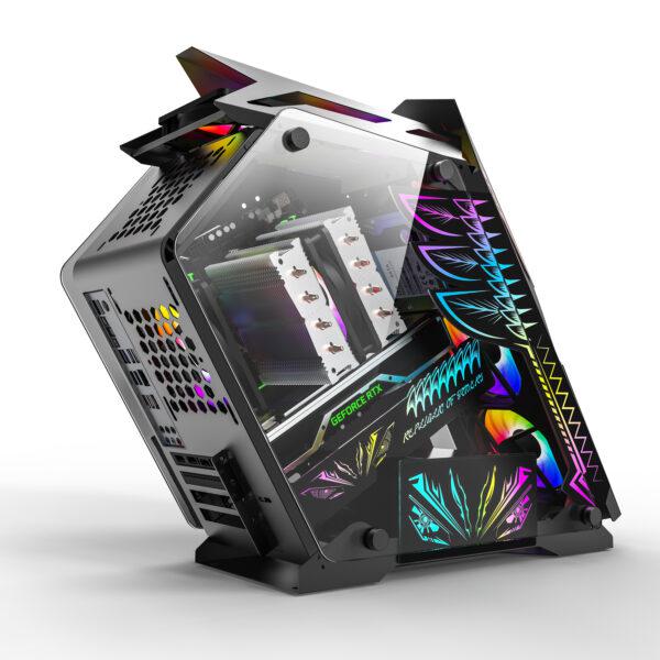 Carcasa Pro Gaming Hercule Black (Carcasa Pro Gaming Hercule Black)