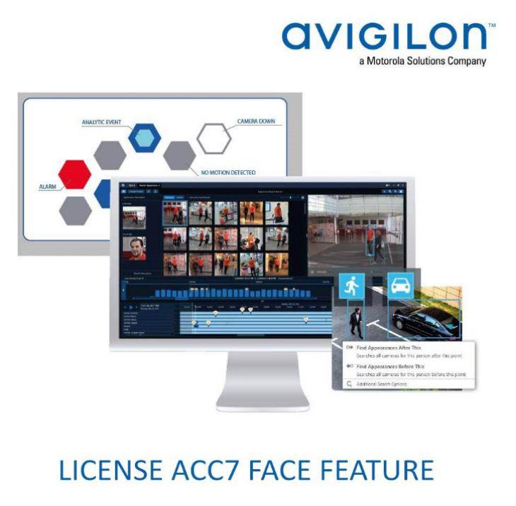 ACC7 Face channel (ACC7 Face feature channel license - electronic license)