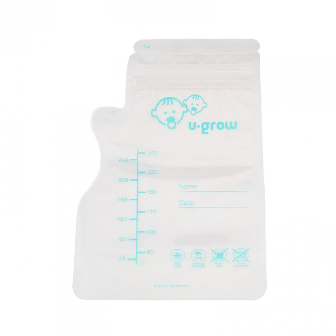 RESIGILAT | Pungi stocare lapte matern 30buc UMB-001, U-Grow U-GROW