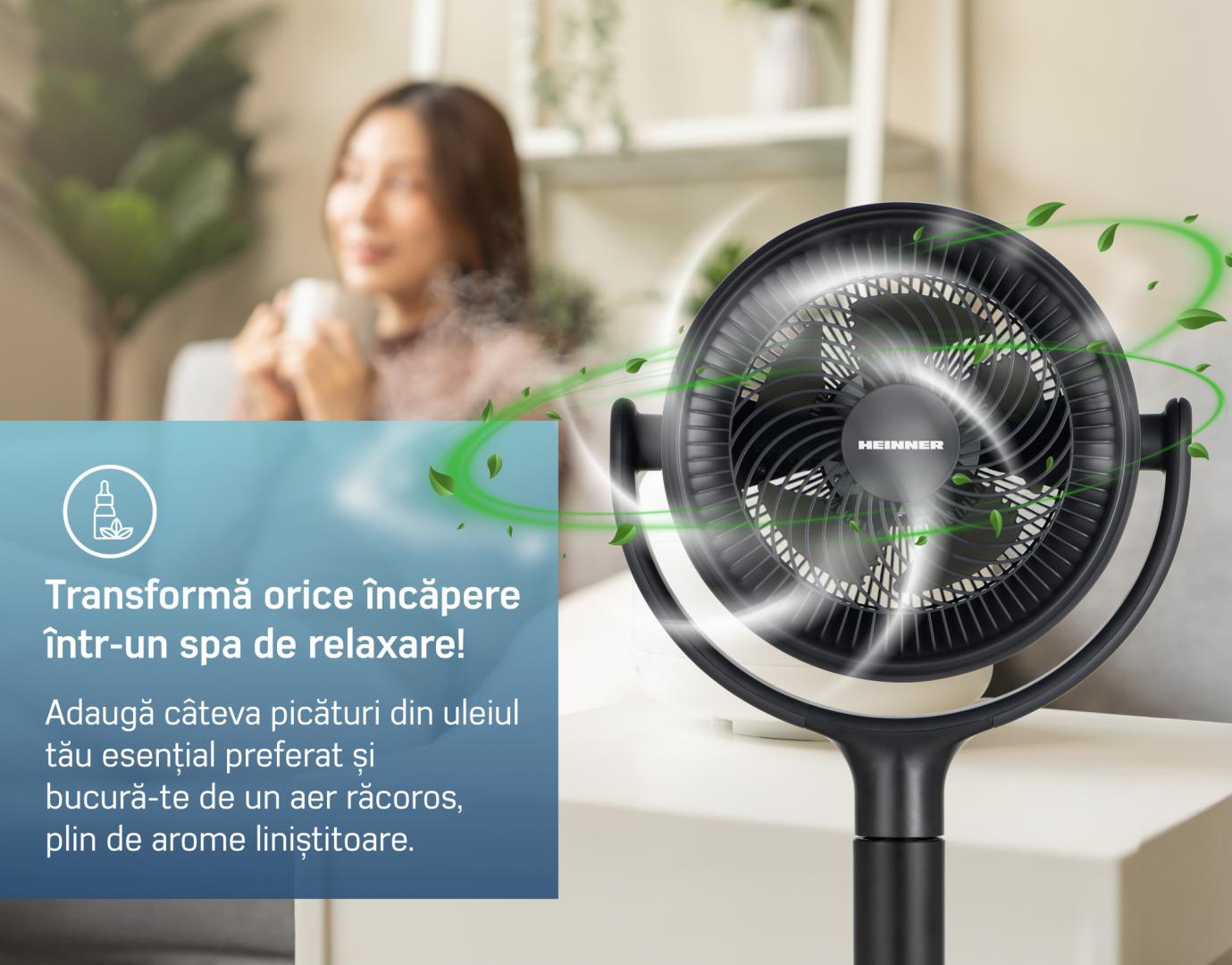 Ventilator cu Picior Heinner HSF-MAT24DC