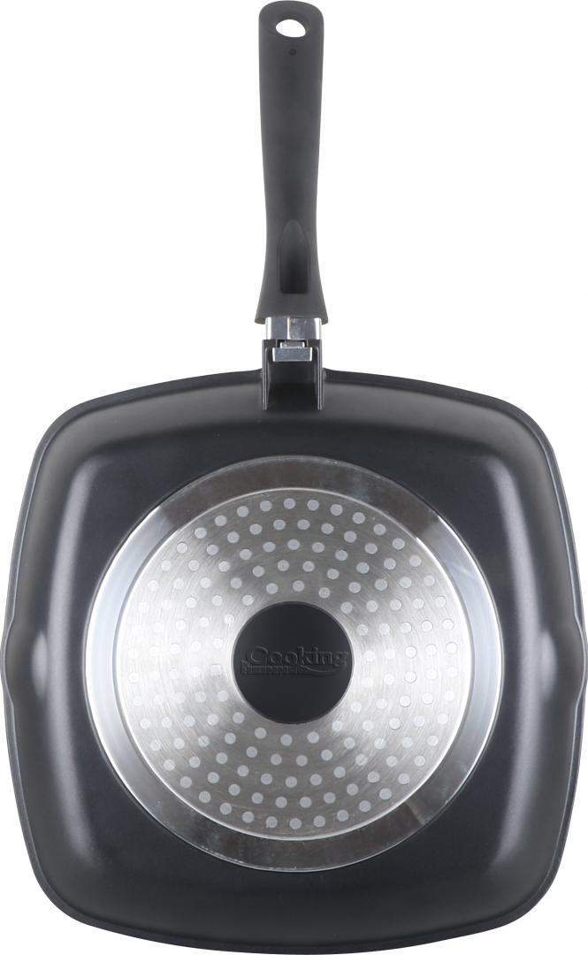 Heinner TIGAIE GRILL AL+CAPAC 28X4.5CM,DARK LINE
