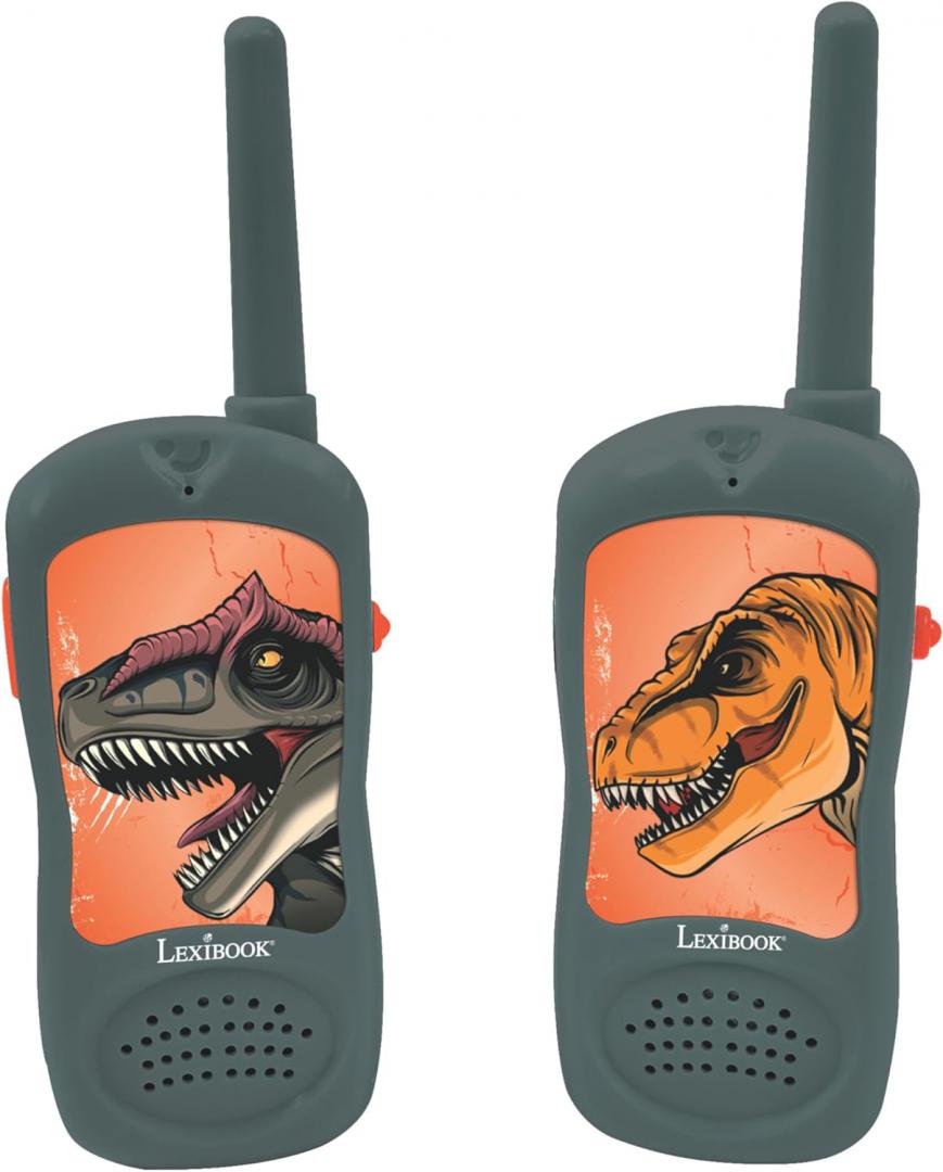 Lexibook SET CU STAȚII EMISIE-RECEPȚIE, DINOZAURI