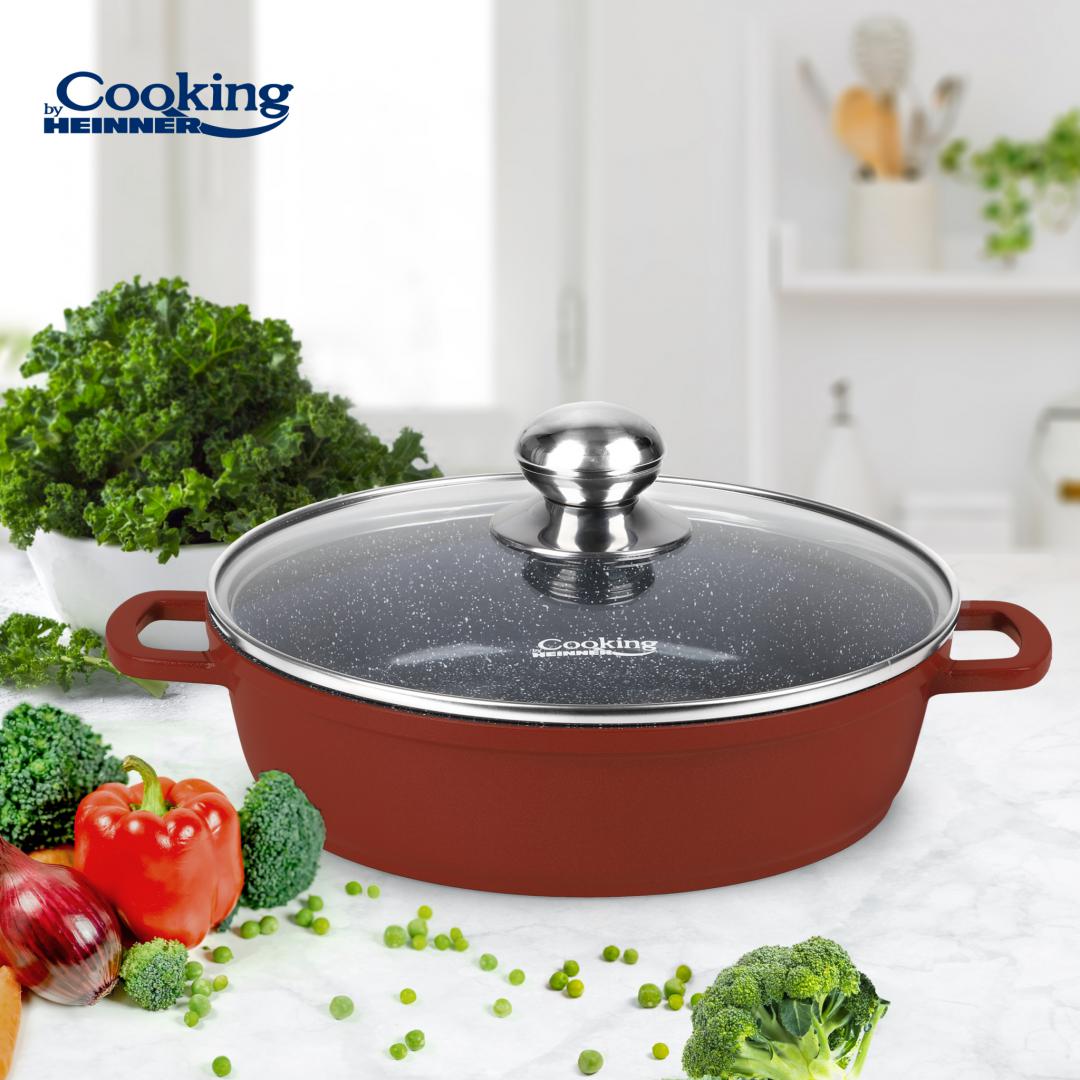 Heinner CRATITA ALU+CAPAC 24X6.5CM,2.6L,CALABRIA