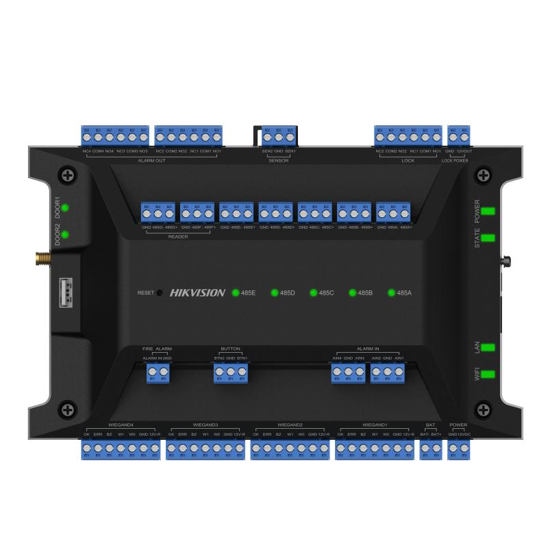 Centrala Control Acces 2 Usi (Centrala control acces Hikvision DS-K2702WX-E1(P))