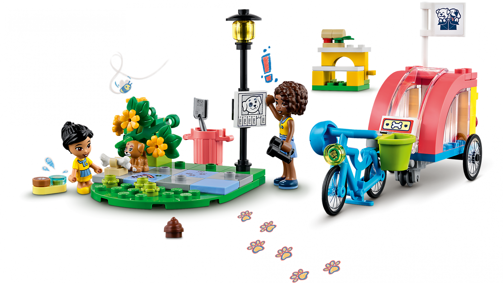 Bicicleta Pt.salvarea CAINILOR,LEGO41738