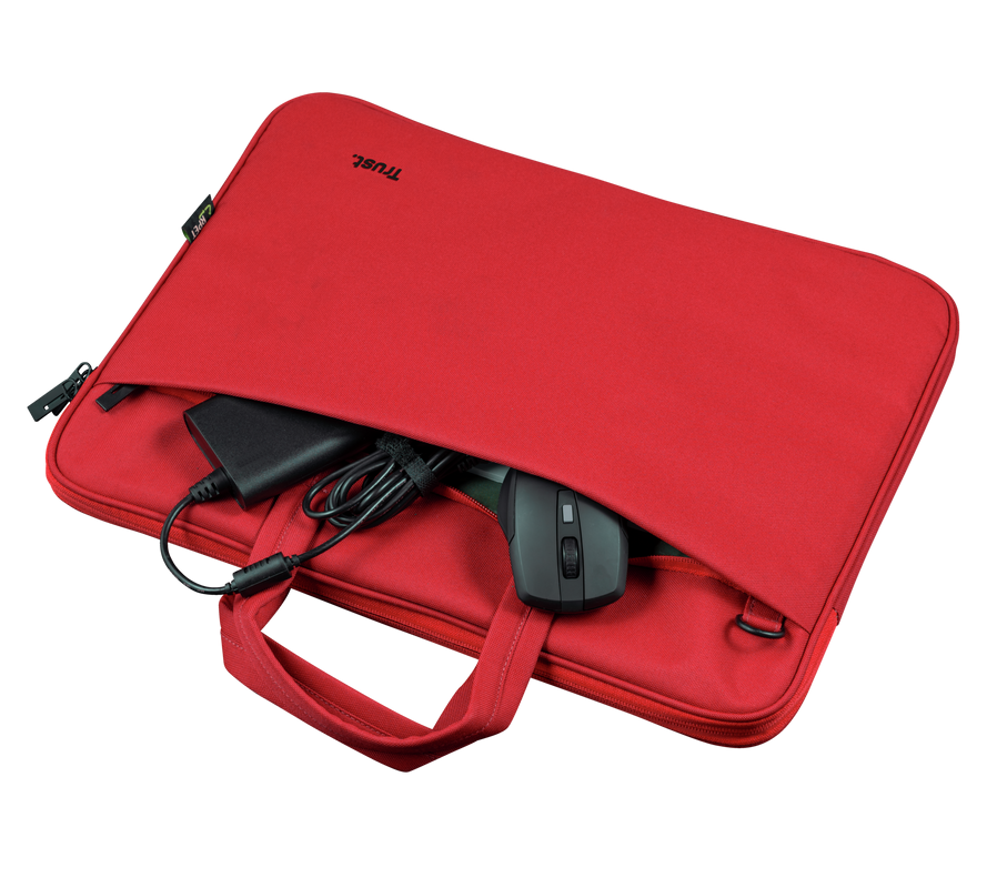 Geanta laptop Trust Bologna Eco 16", rosu