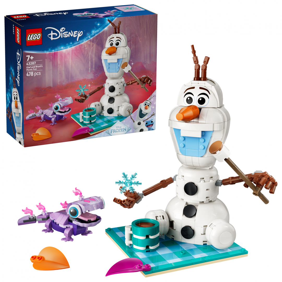 Distractie Picnic Olaf&bruni LEGO43287 (distractie la Picnic cu Olaf si Bruni LEGO43287)