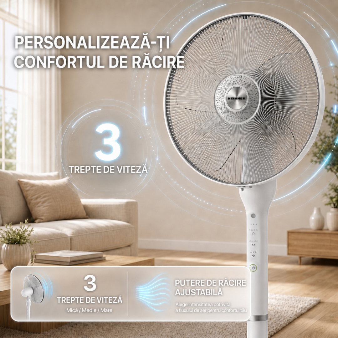 VENTILATOR CU PICIOR HEINNER HSF-L360WH