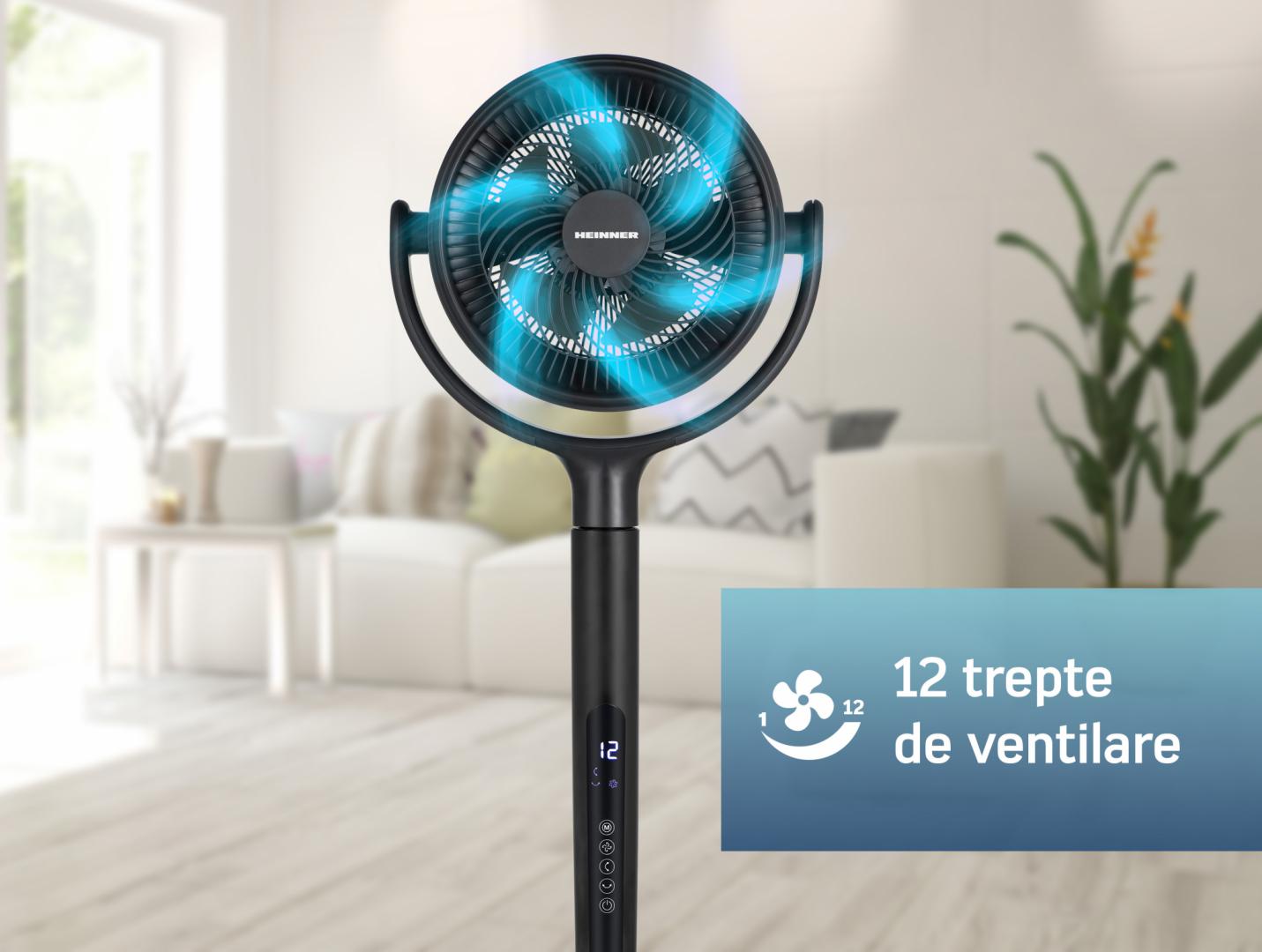 Ventilator cu Picior Heinner HSF-MAT24DC