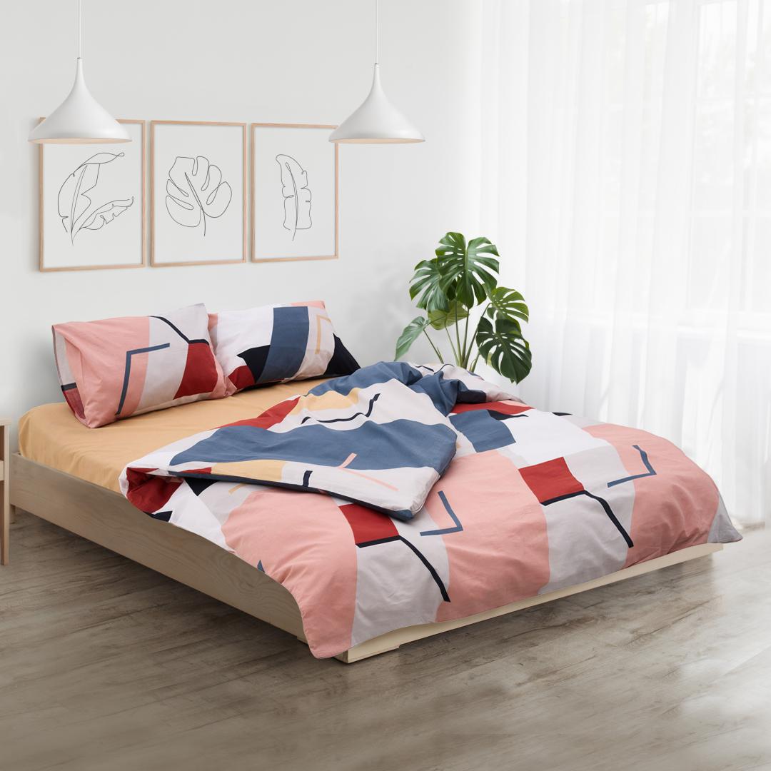 Heinner Lenjerie kingsize, bumbac,132 TC, Ringo