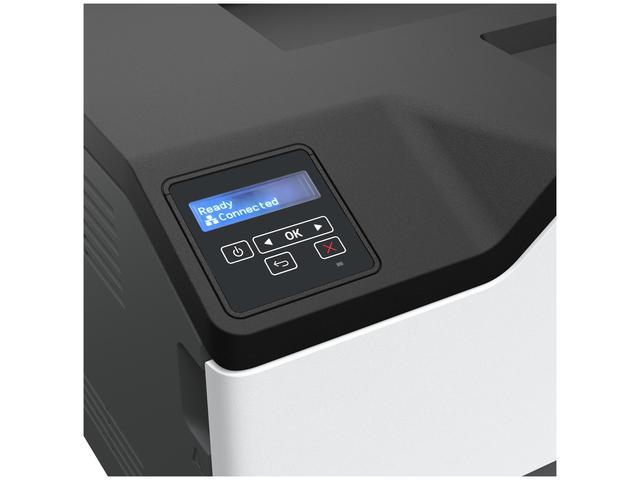 Imprimanta laser color Lexmark CS331dw, A4, Grup de lucru mic,Afişaj LCD monocrom All Points Addressable (APA) pe 2 rânduri,100-Sheet Output Bin, Unitate duplex integrată, Intrare manuală pentru o singură coală, Tavă integrat de 250 coli,Porturi standard 