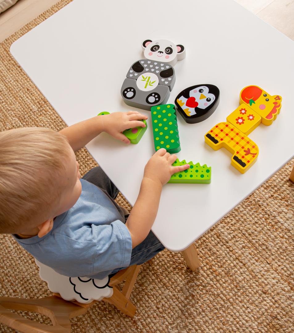 Kids Hits PANDA ȘI PRIETENII SAI, JUCARIE LEMN