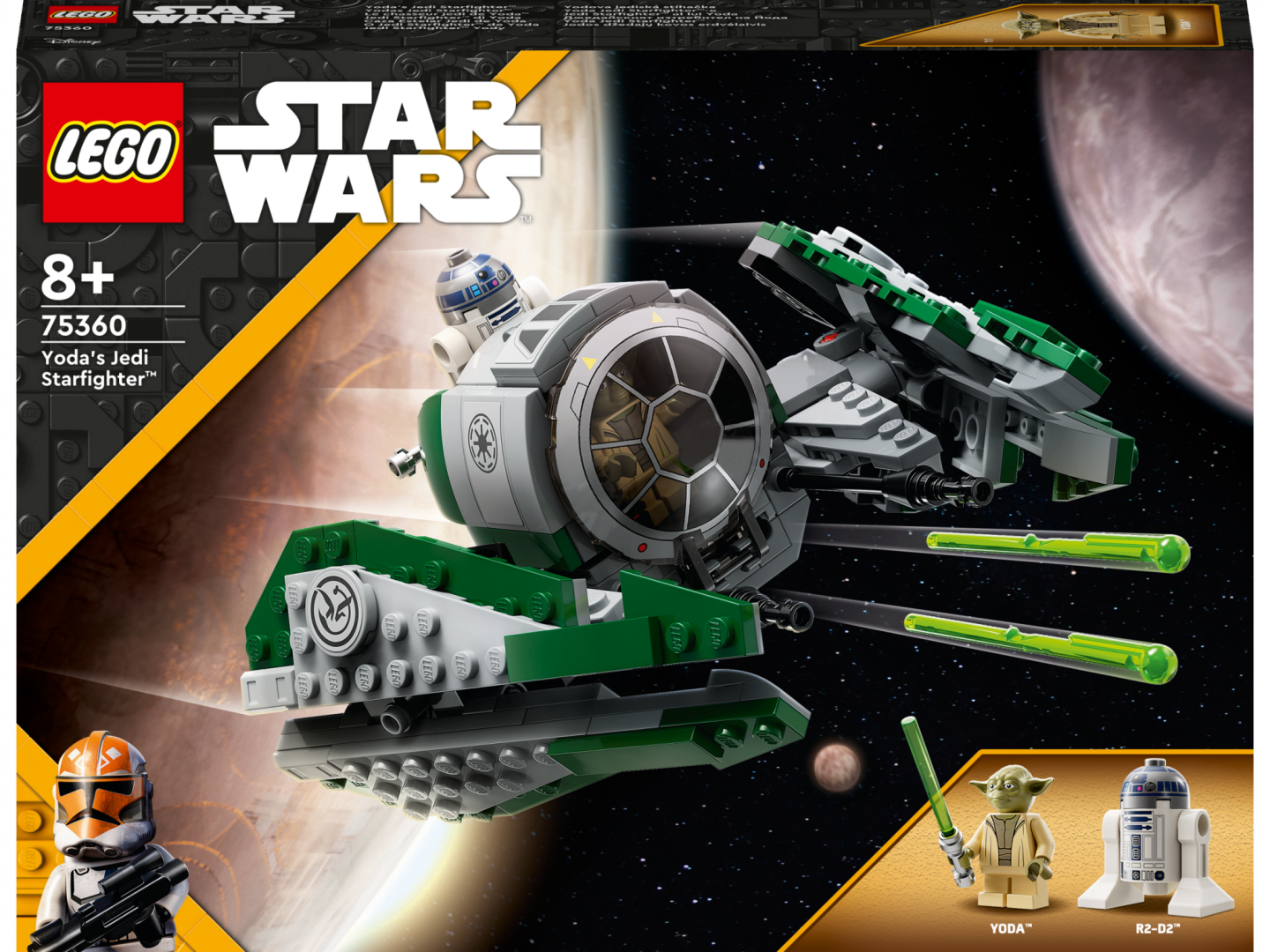 Jedi Starfighter al Lui Yoda, LEGO75360 (jedi Starfighter al Lui Yoda)