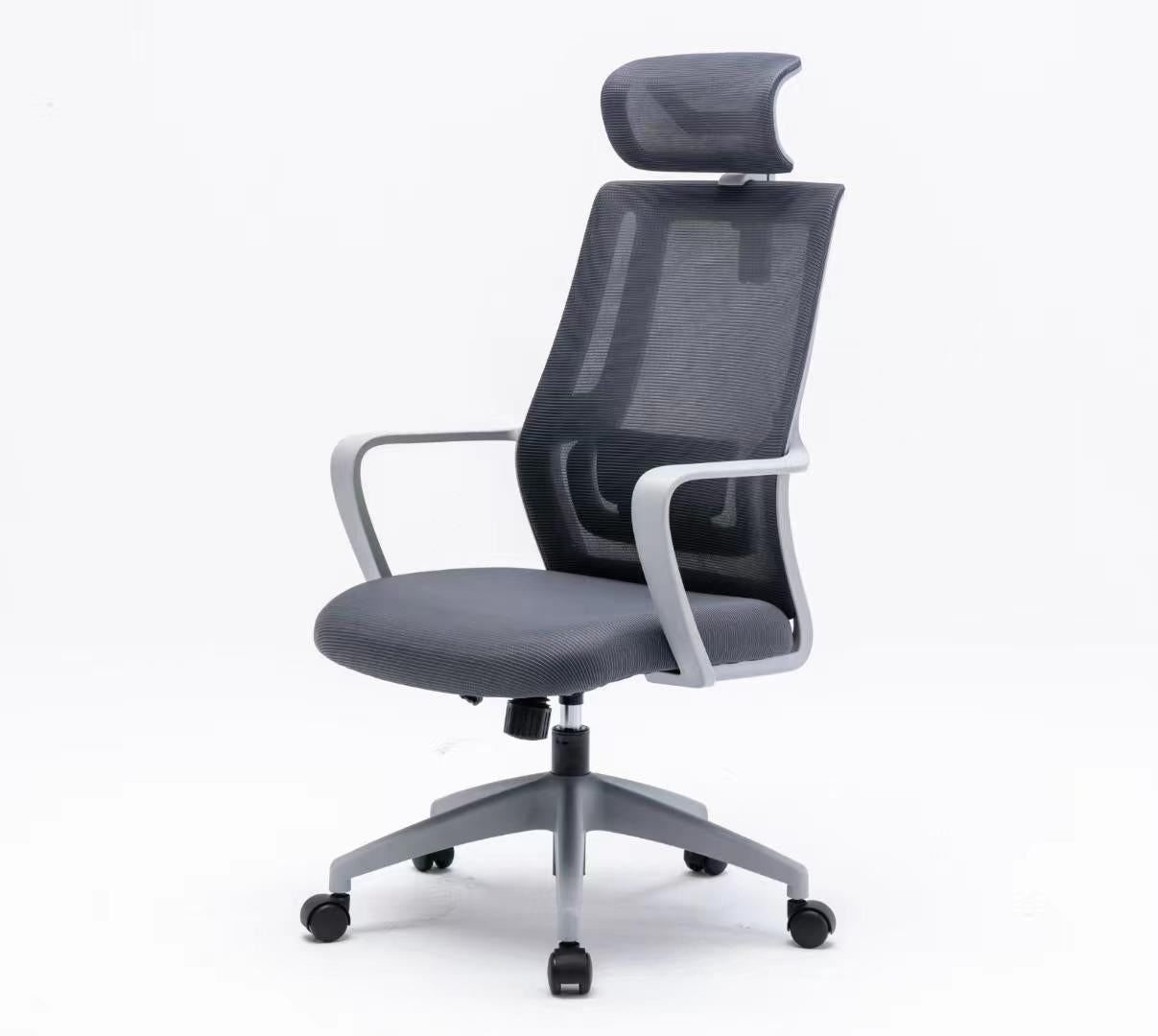 Resigilat - Scaun Office Serioux Shark Grey (Scaun Serioux office Shark)