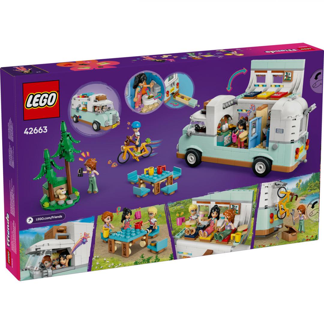 AVENTURA IN RULOTA CU PRIETENII, LEGO42663