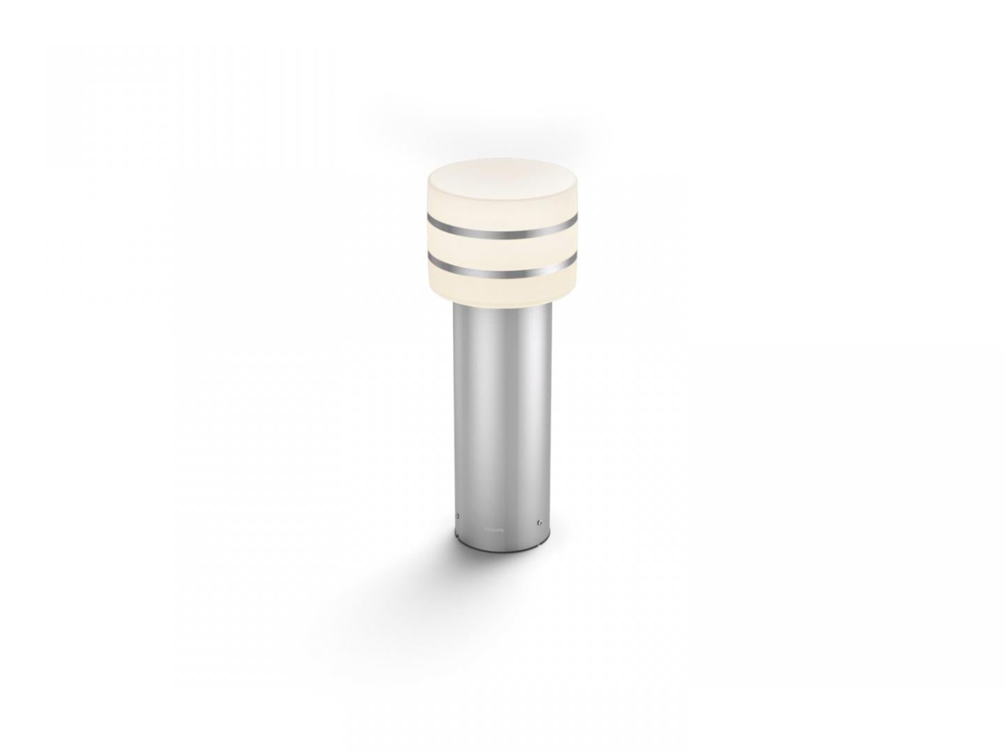 Tuar Hue Pedestal Inox 1X9W 230V (Stalp LED pentru iluminat exterior Philips Tuar)