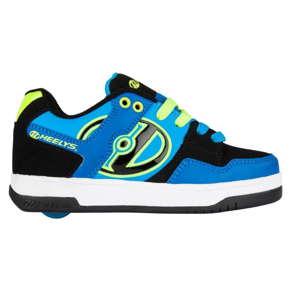 Pegas ROLE HEELYS FLOW 40.5 ALBASTR NEGRU LIME