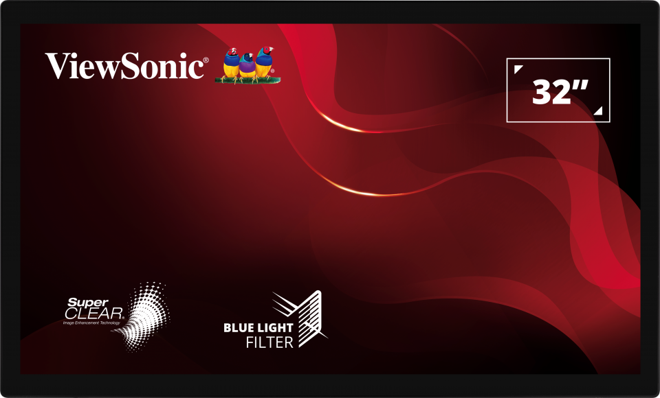 Monitor ViewSonic 32" TD3207 (Monitor Consumer ViewSonic TD3207)